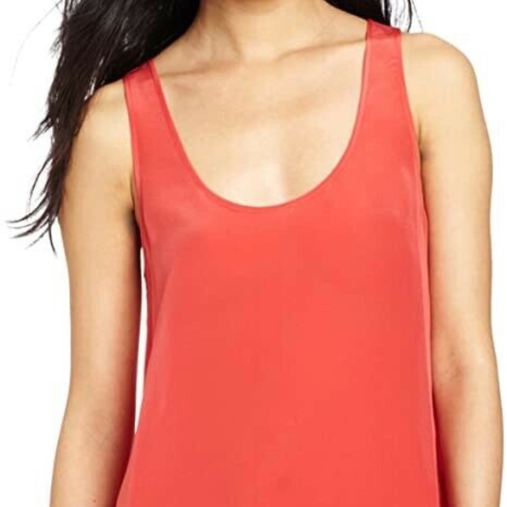 FRENCH CONNECTION Silk Tank Top Size 10